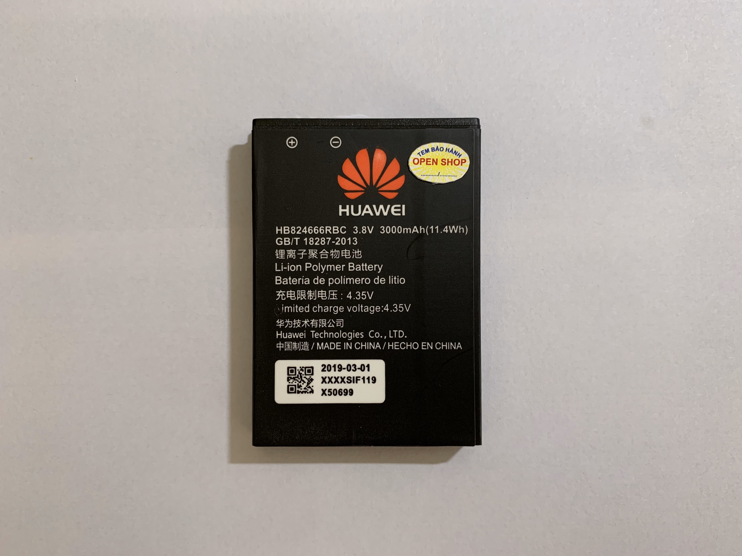 [HCM][Zin Chính hãng] Pin 3000mAh dành cho phát wifi Huawei E5577E5787HW502...
