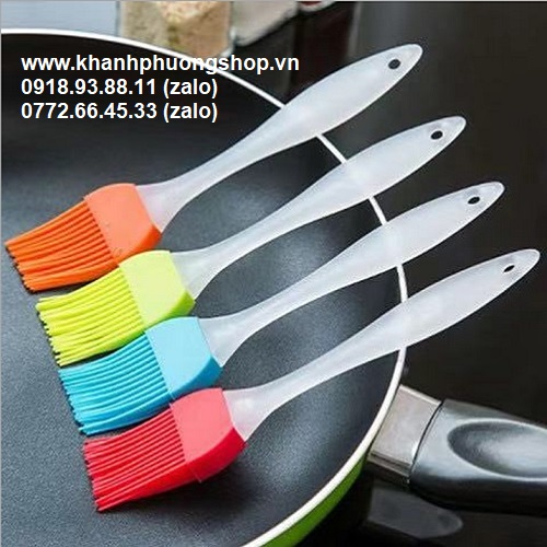 cọ silicon quét dầu ăn - cọ silicon quét dầu