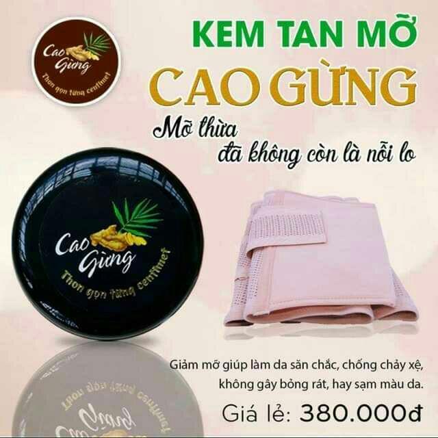 Cao Gừng tan mỡ THIÊN NHIÊN VIỆT (200g)
