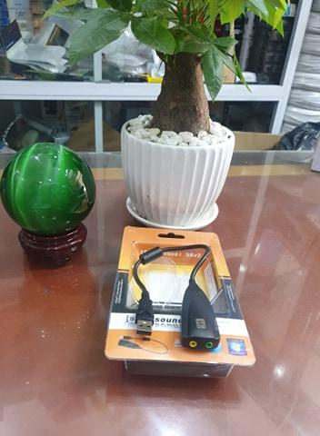 Cáp chuyển USB sound sang âm thanh 3D 7.1 (Đen)