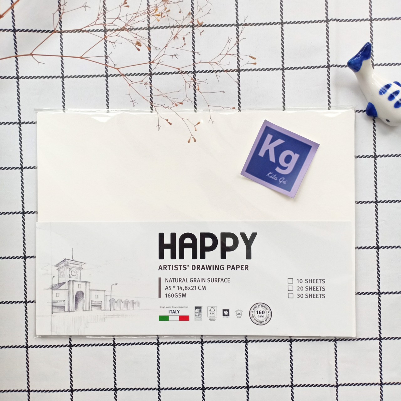 Giấy vẽ màu nước Happy