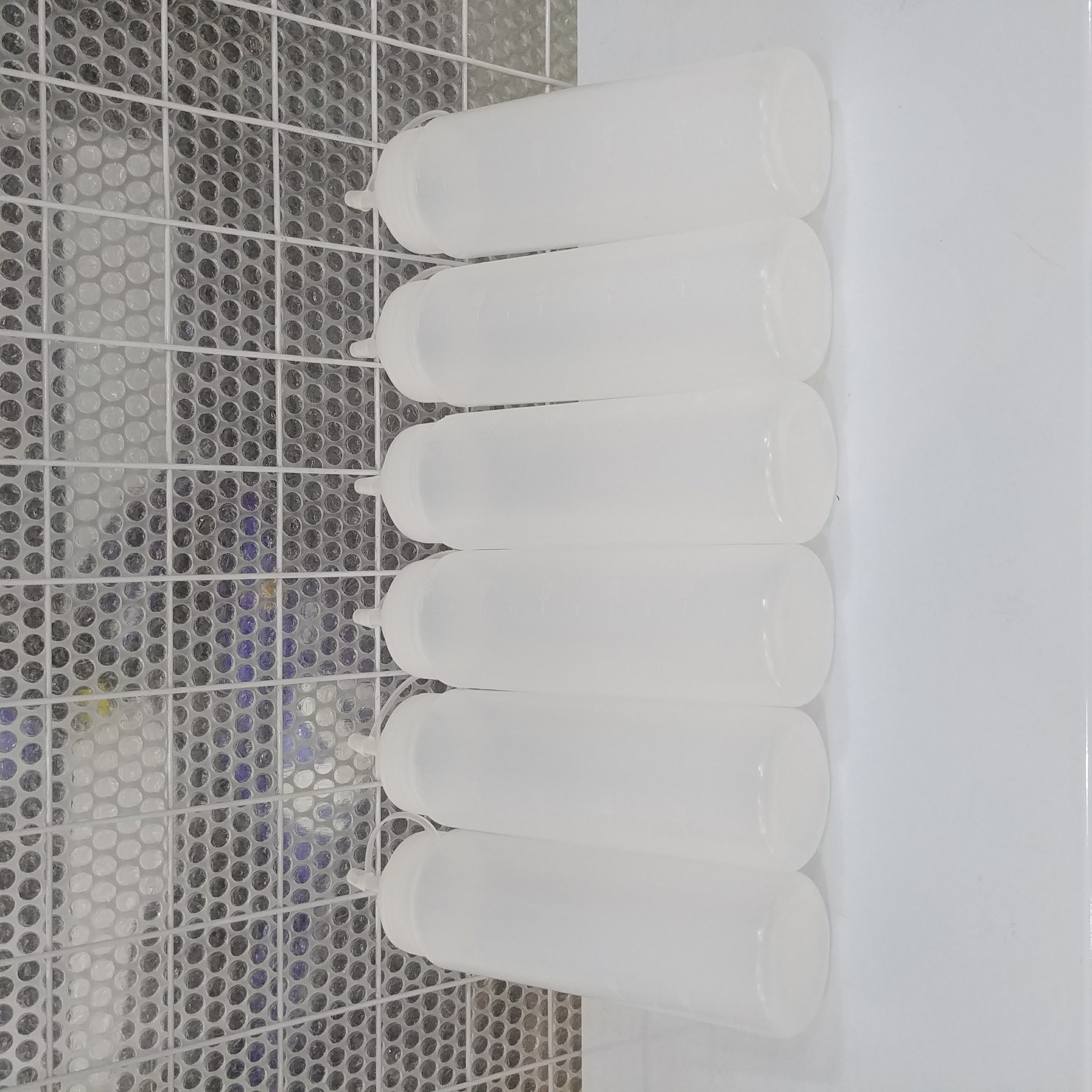 Combo 6 bình nhựa đựng nước sốt 500ml