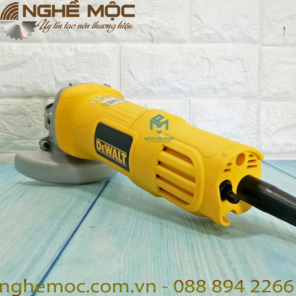 Máy mài góc DEWALT DWE8100T (công tắc đuôi) - Nghề Mộc