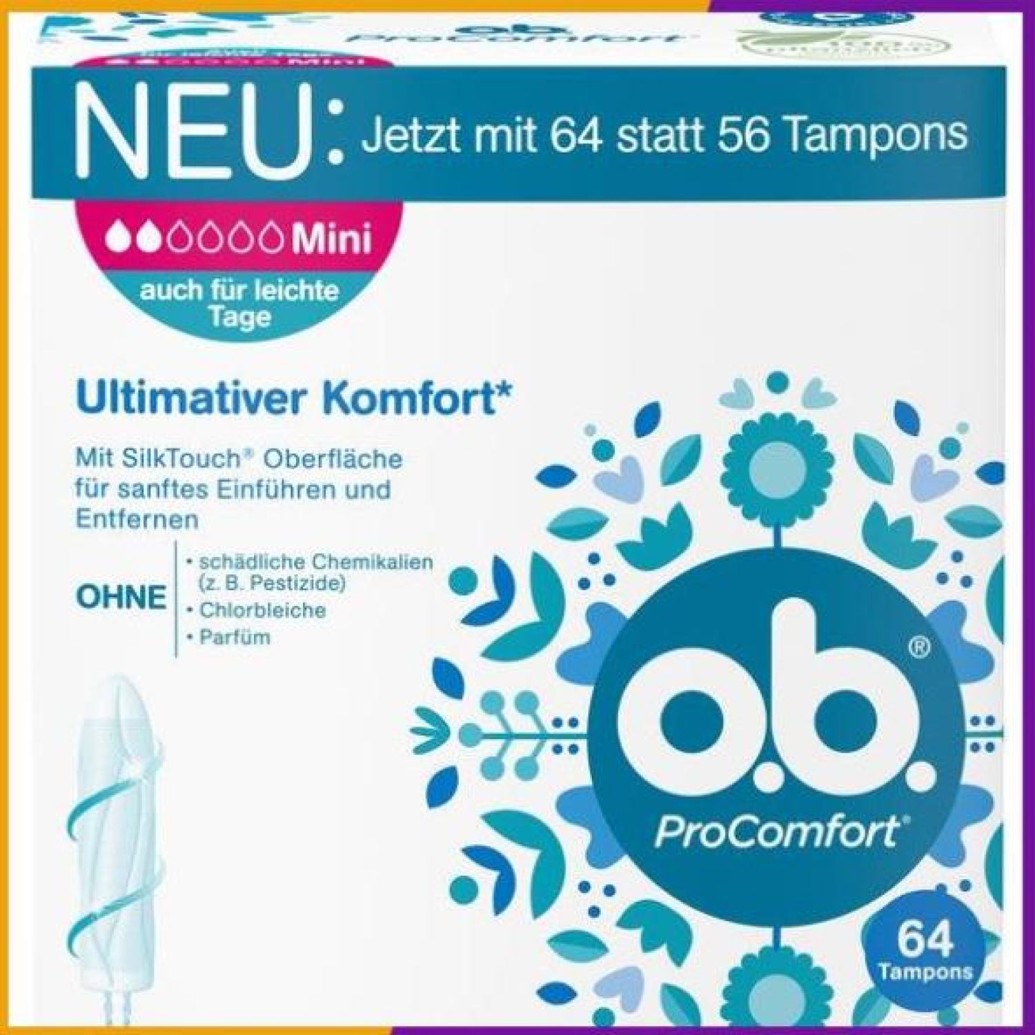 [Hàng Đức chính hãng.HN]Băng vệ sinh Tampon Ob Đức dạng nút chai{hangducairberlin}