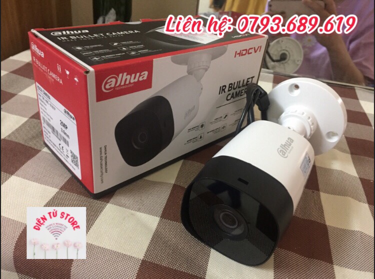 Trọn Bộ 2 Mắt Camera Dahua Full HD 1080P (2mp)