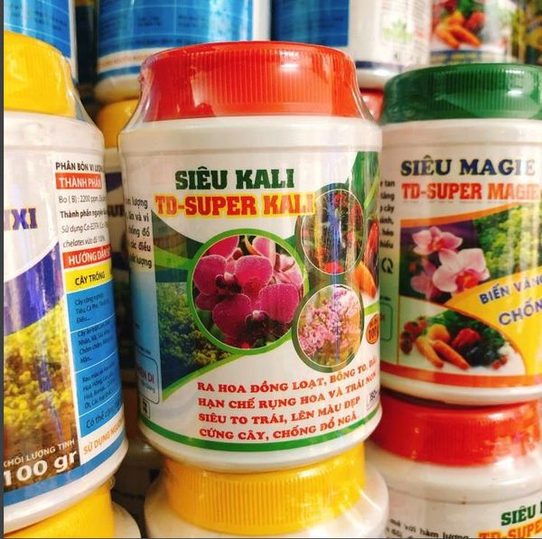 Phân bón siêu kali – td super kali hũ 100gr