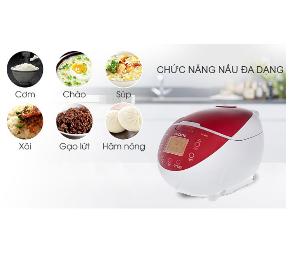 [RẺ VÔ ĐỊCH] Nồi Cơm Điện Tử Cao Cấp Cuckoo CR-0655F (1.08 Lít) - Bảo Hành 2 Năm