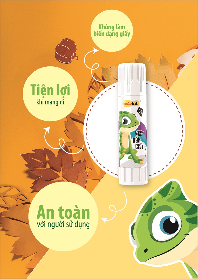 [HCM] Hồ (keo) khô Thiên Long (Vỉ 2 thỏi)