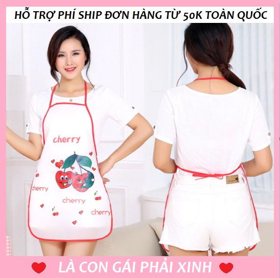 [HCM]Tạp Dề Chống Thấm Nước Trượt Nước Ngay Bề Mặt Ngoài Tạp Dề Pha Chế Tạp dề Nails Tạp Dề Tóc Tạp Dề Nhà Hàng Tạp Dề Quán Ăn Tạp Dề Nội Trợ