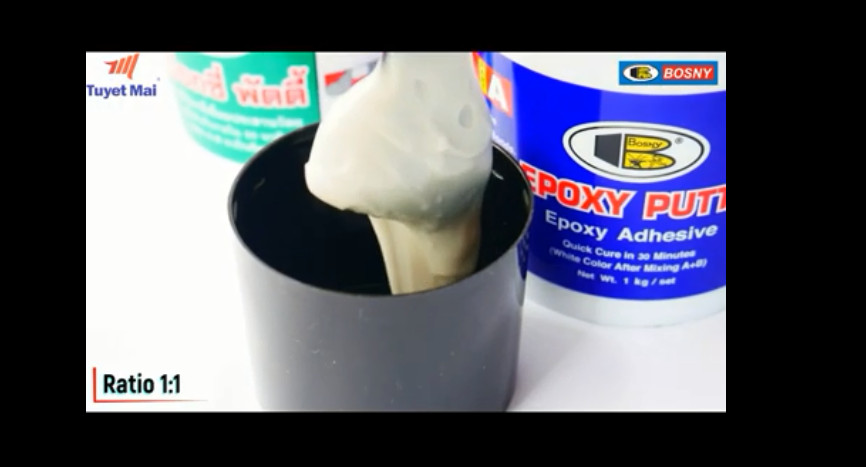 Keo AB Epoxy Putty Bosny