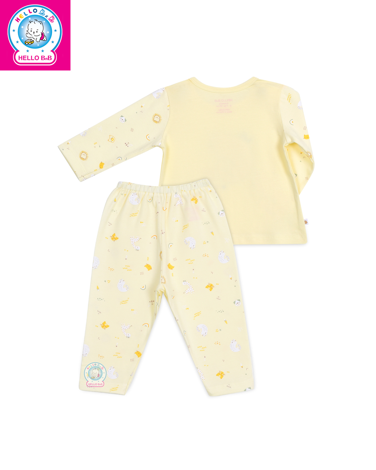 Bộ dài nơ vai bé gái BA1385 - HELLO BnB (hình in ngẫu nhiên)