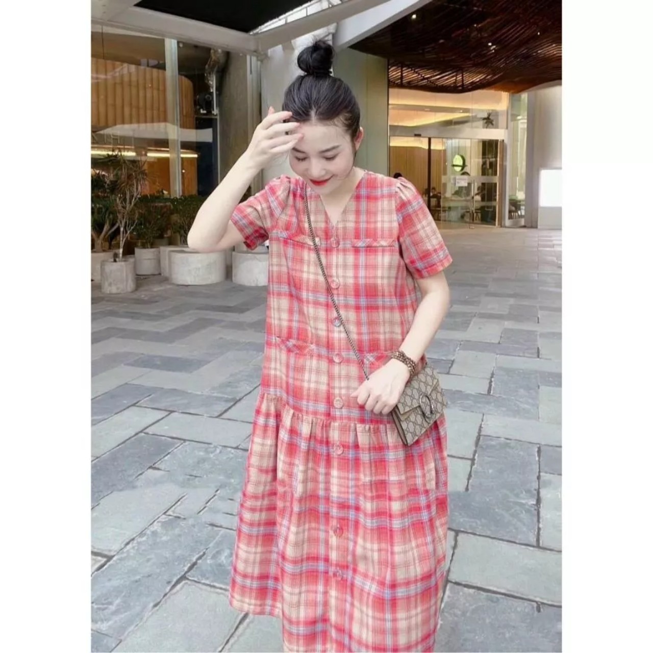 [MỚI VỀ] Đầm bầu xinh suông - váy bầu thiết kế siêu đẹp cao cấp