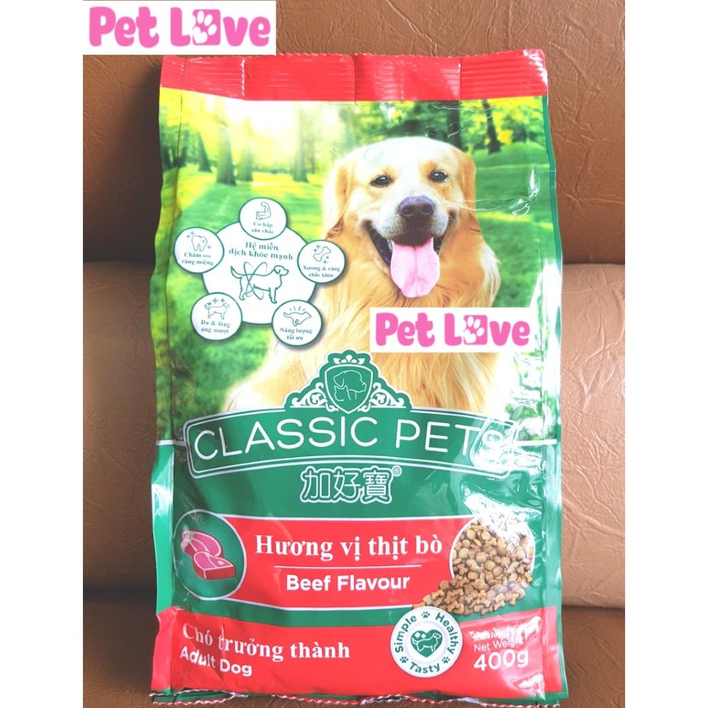 COMBO 6 CLASSIC thức ăn hạt cho chó lớn (6 x 400g/ gói = 2,4kg)