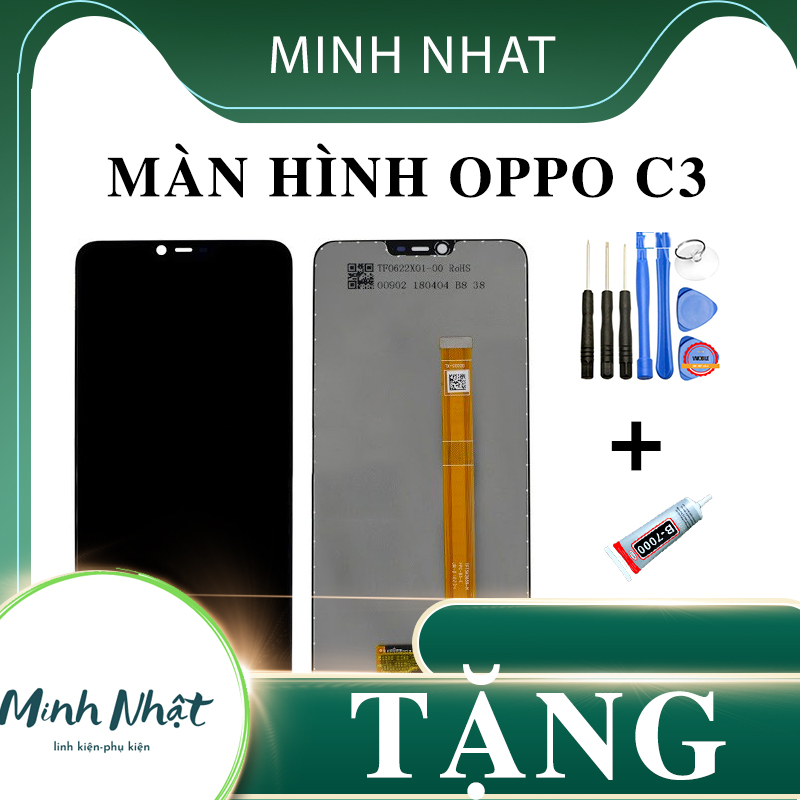 Màn hình realmi a11x/c3 c3 tặng kèm bộ sửa 8 trong 1 keo dán