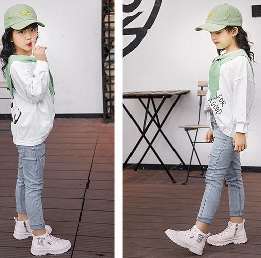 Giày bốt bé gái - Giày cao cổ bé gái ( Mẫu mới nhất ) - TL73