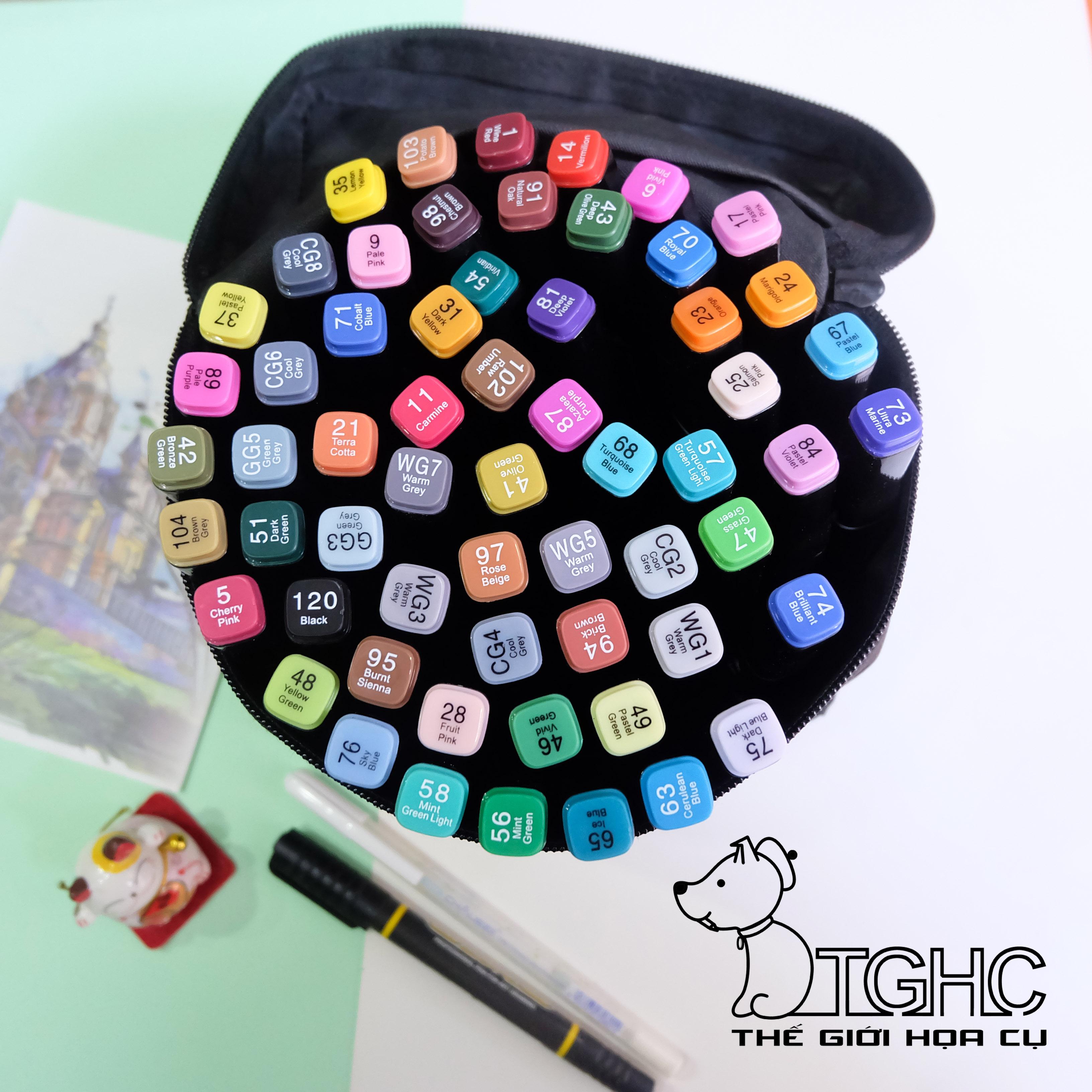 Bút Marker Touch.Cool 30/40/60/80 bộ