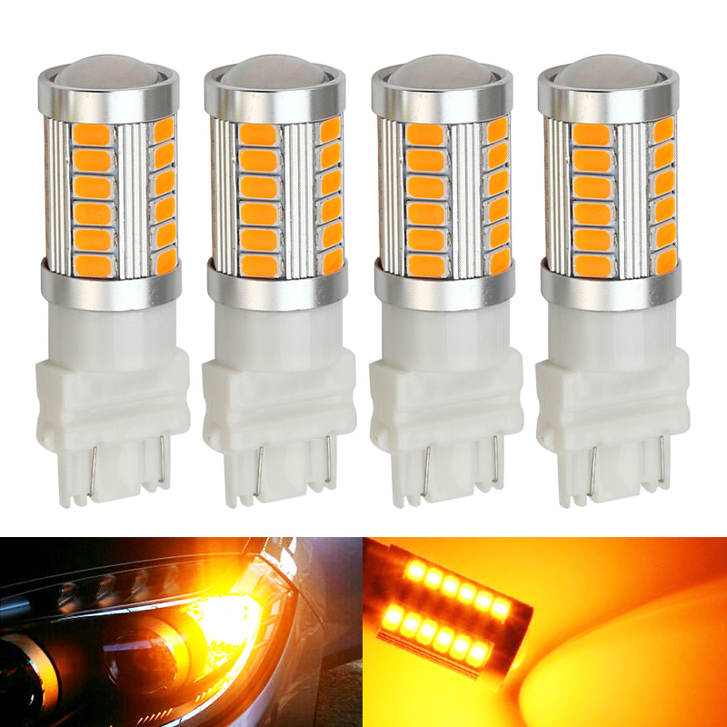 Bóng đèn led chân t25 3156 3157 dùng cho đèn lùi ô tô, báo rẽ, xi nhan 33smd chip 5630