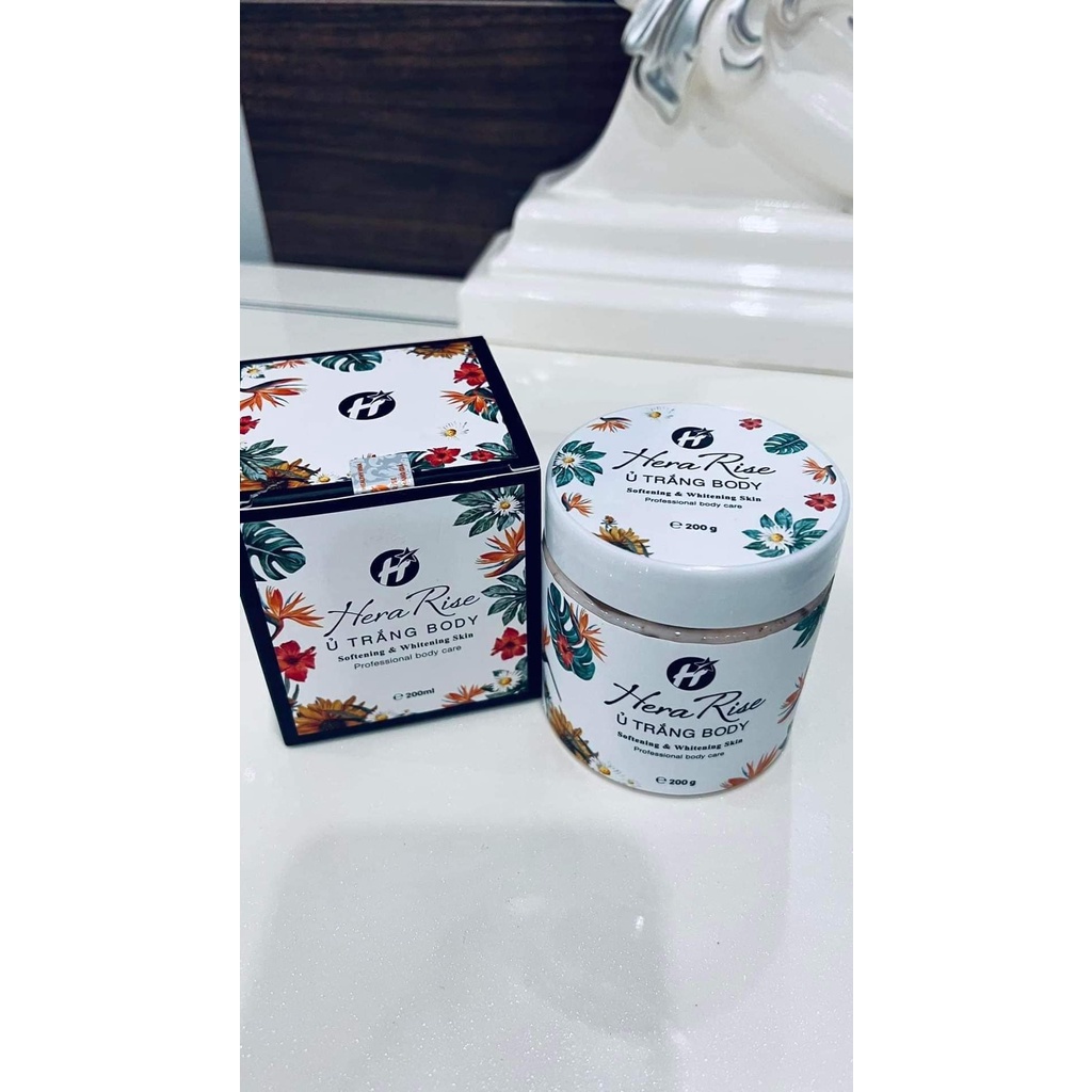 Kem Dưỡng Da Ủ TRẮNG BODY HERARISE 200G