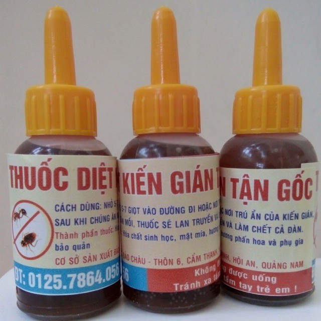 Thuôc Diệt Kiến Gián Sinh Học Việt Nam