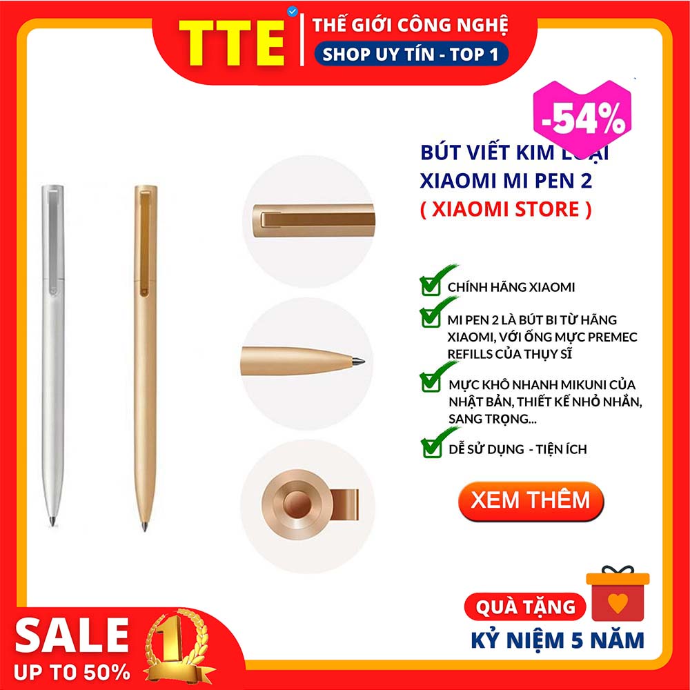 BÚT VIẾT KIM LOẠI XIAOMI MI PEN 2