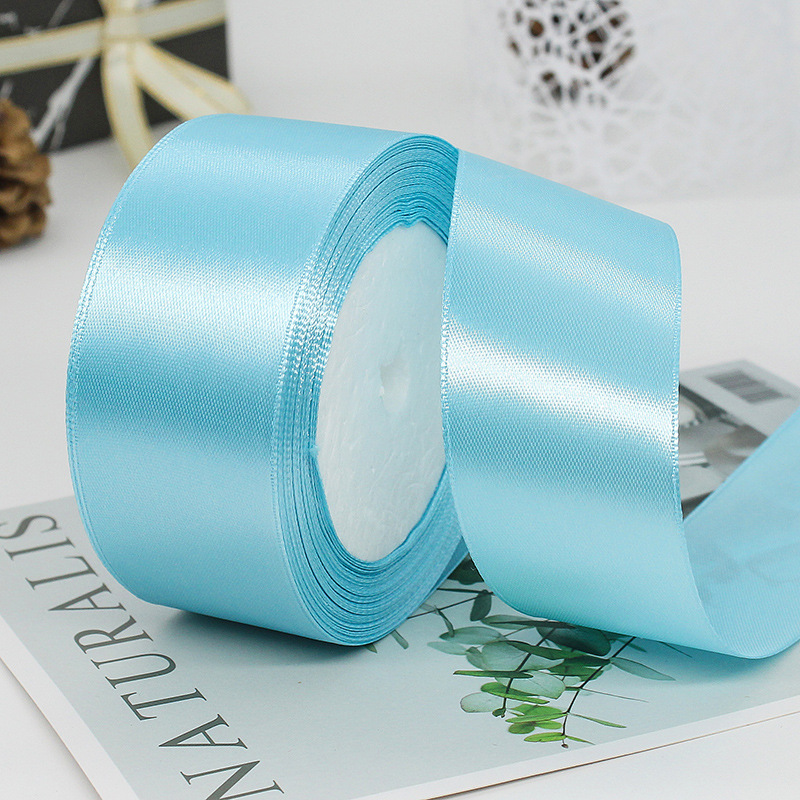 (Sỉ cuộn 22 mét) Ruy băng lụa satin bản rộng 4cm loại đẹp