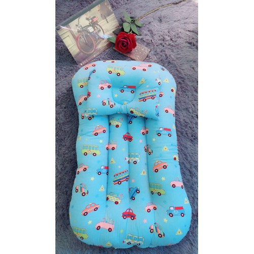 Đệm ngủ thông minh cho bé chất vải cotton