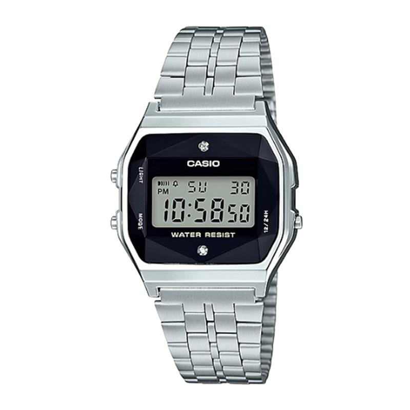 Đồng hồ Casio General Nam Dây Kim Loại A159WAD-1DF