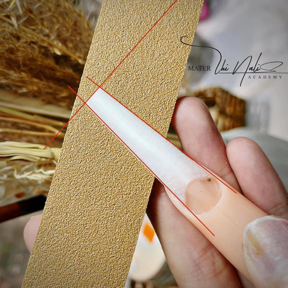 Dũa Móng Tay DINGXI Nhám Da Bò Độ Nhám 100/180