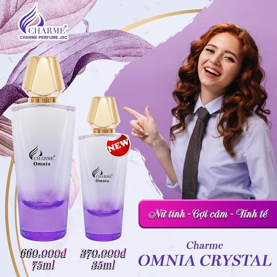 Nước hoa nữ cha.me omnia - 2 phân loại - nữ tính quyến rũ đầy quý phái