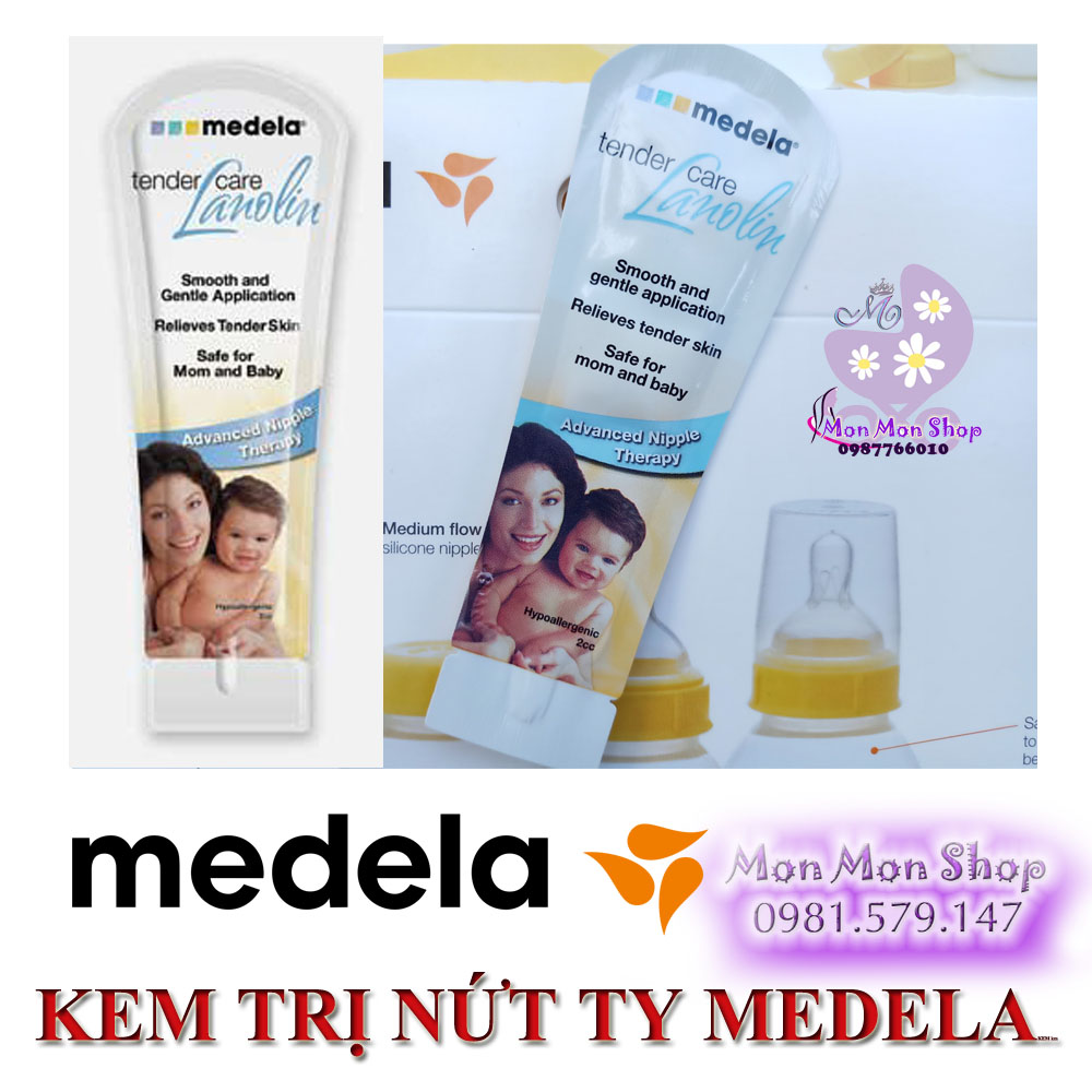 Chính hãng - Kem trị nứt đầu ti Medela 2cc