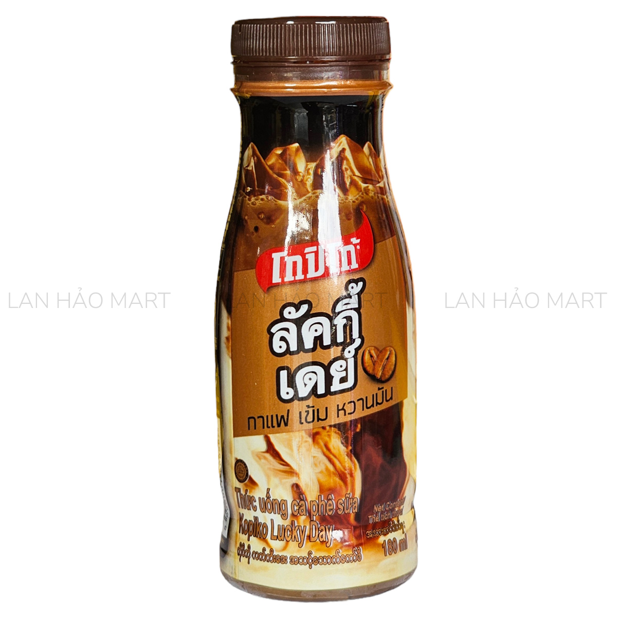 THỨC UỐNG CÀ PHÊ SỮA KOPIKO LUCKY DAY 180ML