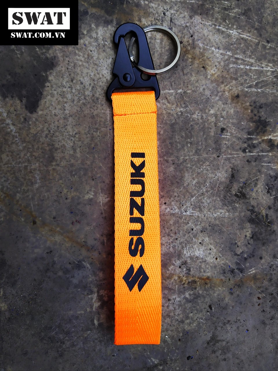 Móc khóa swat cao cấp dành cho xe máy,dây cam (đầu sắt)