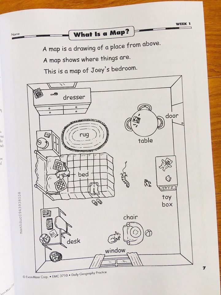 DAILY GEOGRAPHY PRACTICE GRADE 1-6 (Sách đen trắng) - Hanoi Book Store