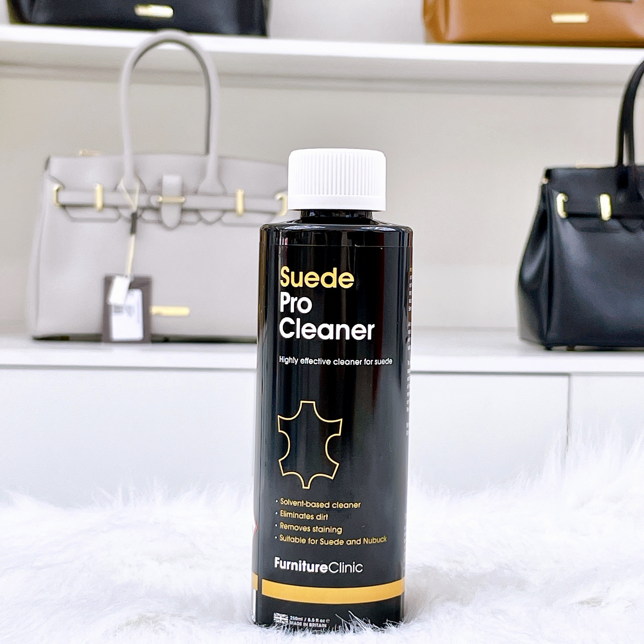 Dung dịch chuyên vệ sinh da lộn – Suede Pro Cleaner 250ml