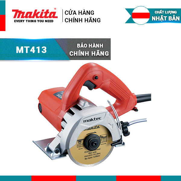 Máy cắt gạch Maktec MT413 khả năng cắt tối đa 32MM, công suất 1200W | Makita chính hãng - Bảo hành 6 tháng