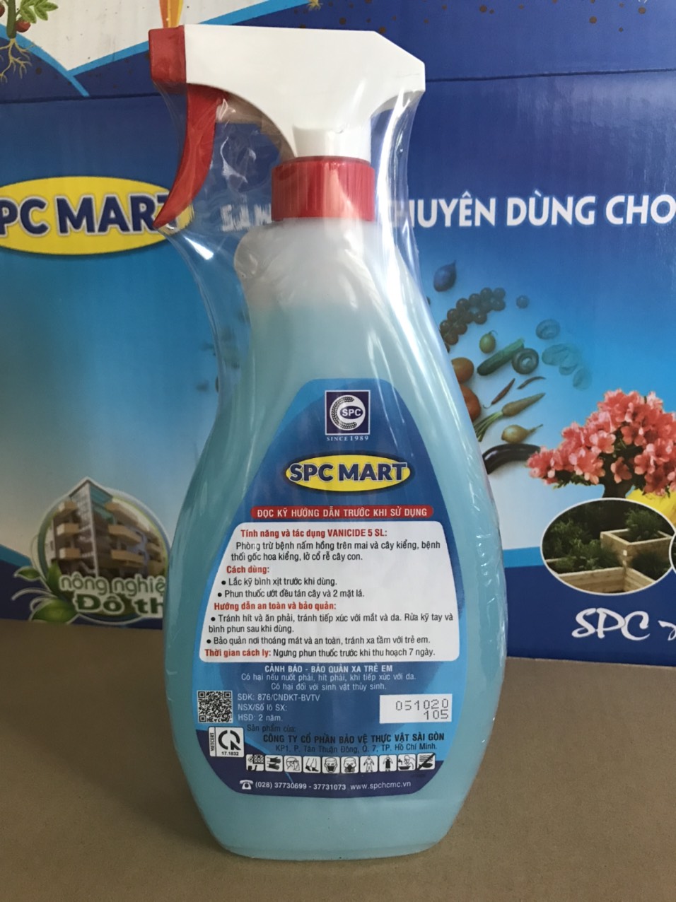 Dung dịch trừ bệnh cây sinh học Vanicide 5SL