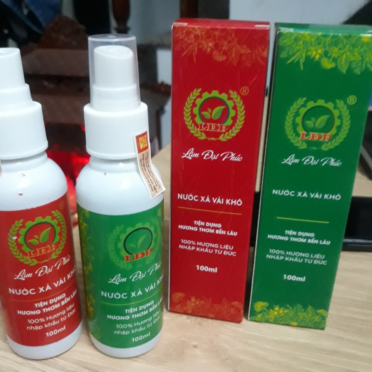 combo 2 chai xả vải khô hương comfor và domy LĐP