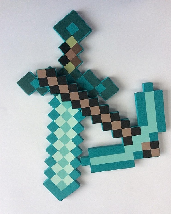 Combo Kiếm Cúp Minecraft