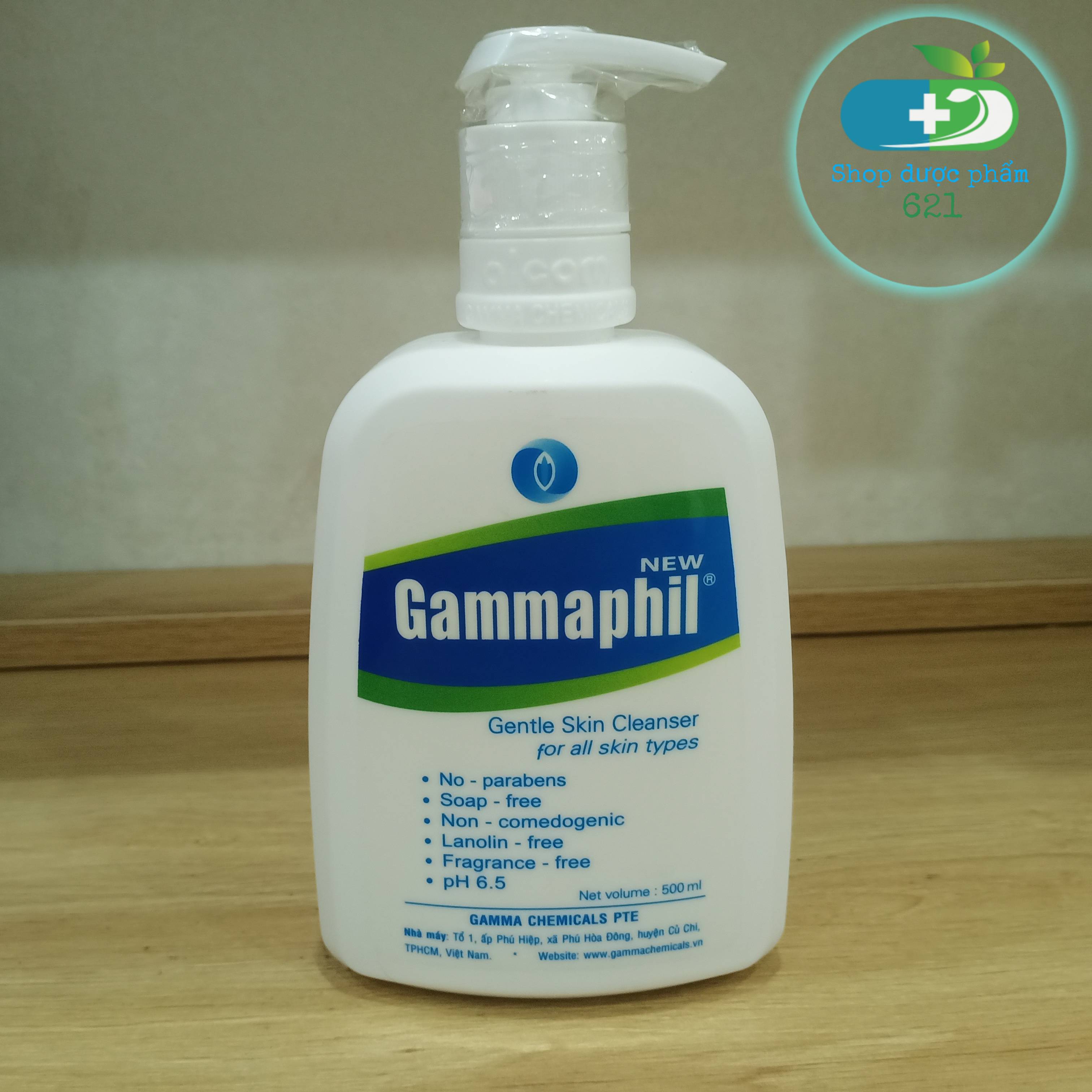 Sữa rửa mặt dịu nhẹ Gamaphil 500ml