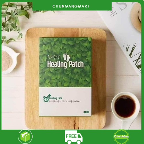 MIẾNG DÁN THẢI ĐỘC CHÂN HEALING PATCH HÀN QUỐC 30 MIẾNG