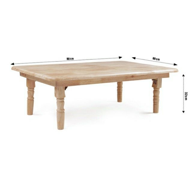[HCM]Bàn xếp gỗ chân tiện 60x90