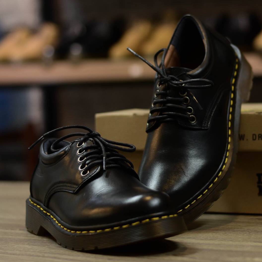 Giày Da Dr Martens Da Bò Đế Kếp