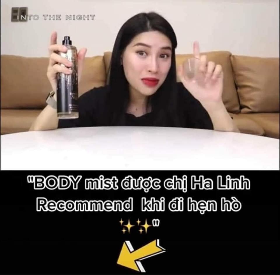 Xịt Thơm Toàn Thân - Body Mist - Into The Night