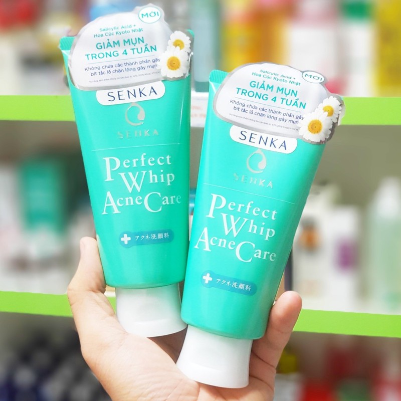 Sữa rửa mặt dành cho da mụn Senka Perfect Whip Acne Care 100g, sản phẩm đa dạng, chất lượng tốt, đảm bảo an toàn sức khỏe người dùng, vui lòng inbox để shop tư vấn thêm