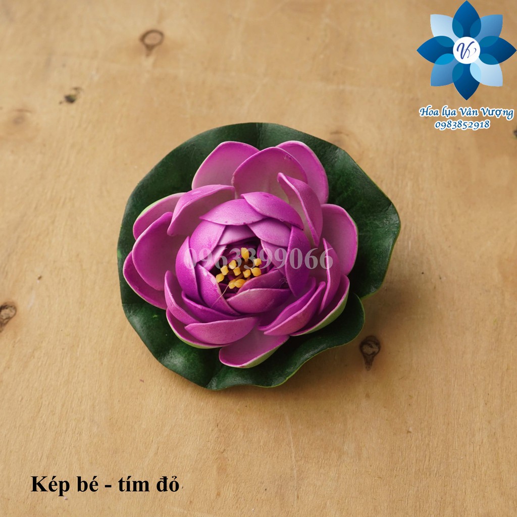 Hoa Giả 🌺FREESHIP🌺 Hoa Sen Thả Nước 10cm