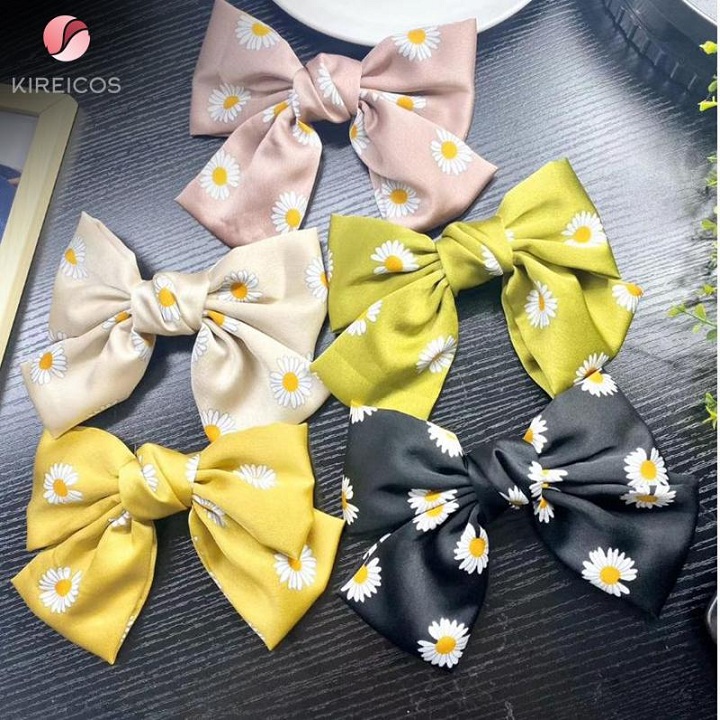 [HCM]Kẹp Nơ Tiểu Thư Cúc khuyết Hot Trend