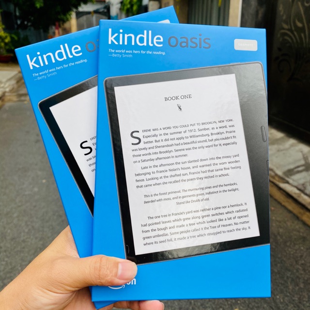 Kindle Oasis 3 10Th E-Reader with 7” 300Ppi Screen, Has Warm Light, Buttons and Is Waterproof