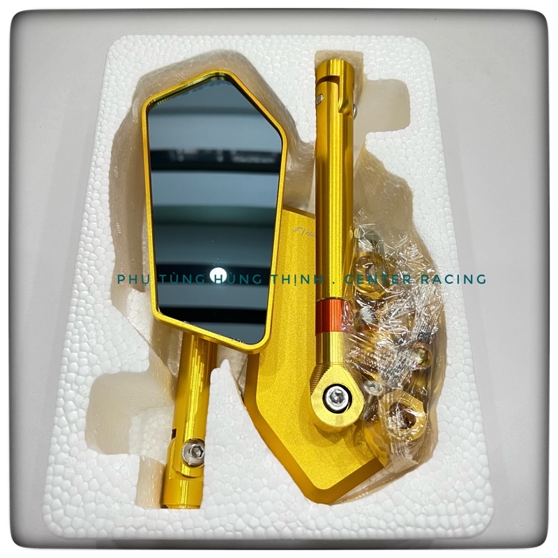 Kính chiếu hậu iPhone xéo Rizoma loại 1 hàng nhập khẩu chất lượng cao gắn được tất cả dòng xe máy