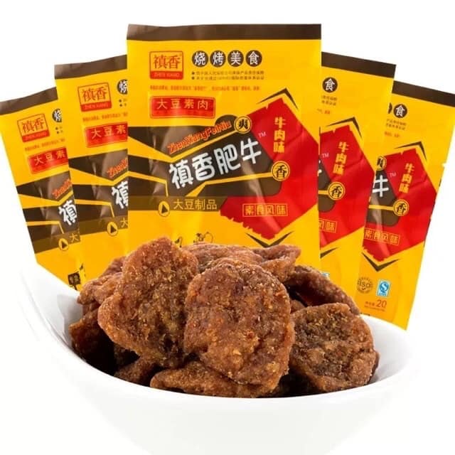 [sale - hot] Combo 20 gói thịt hổ chay cay cay (gói 45gr)