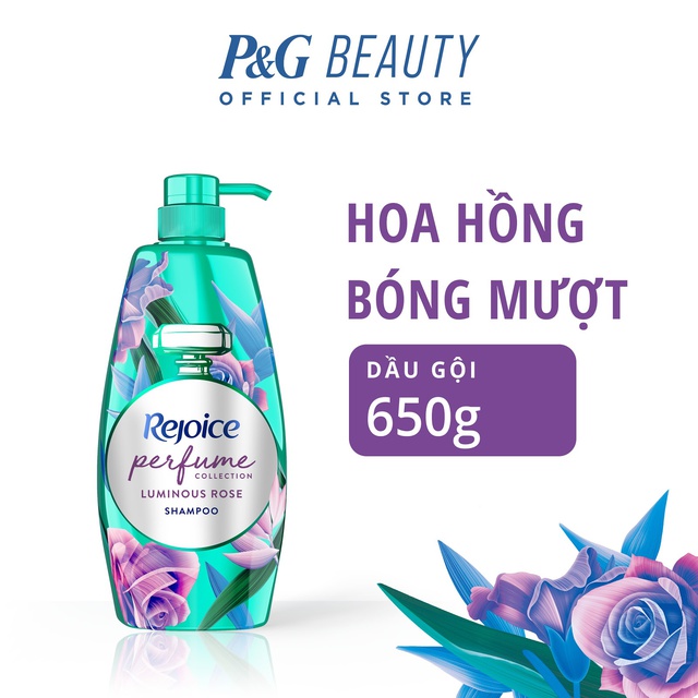 Dầu gội Rejoice Hương Hoa hồng chai 650g